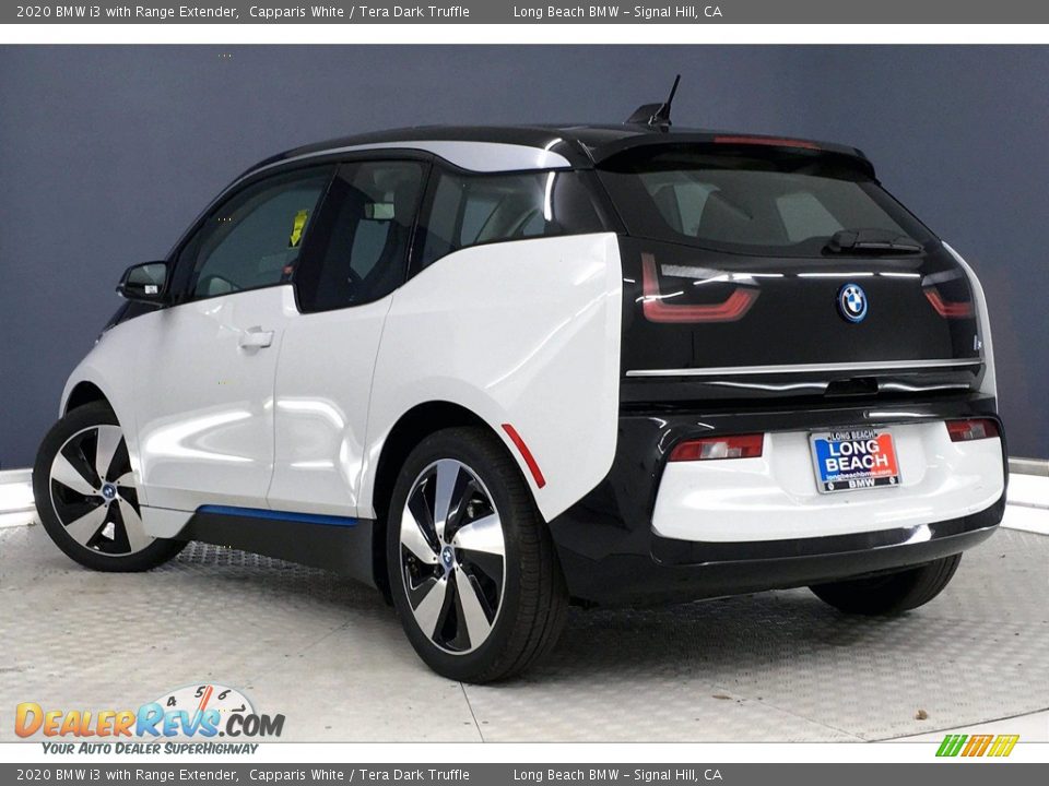 2020 BMW i3 with Range Extender Capparis White / Tera Dark Truffle Photo #3