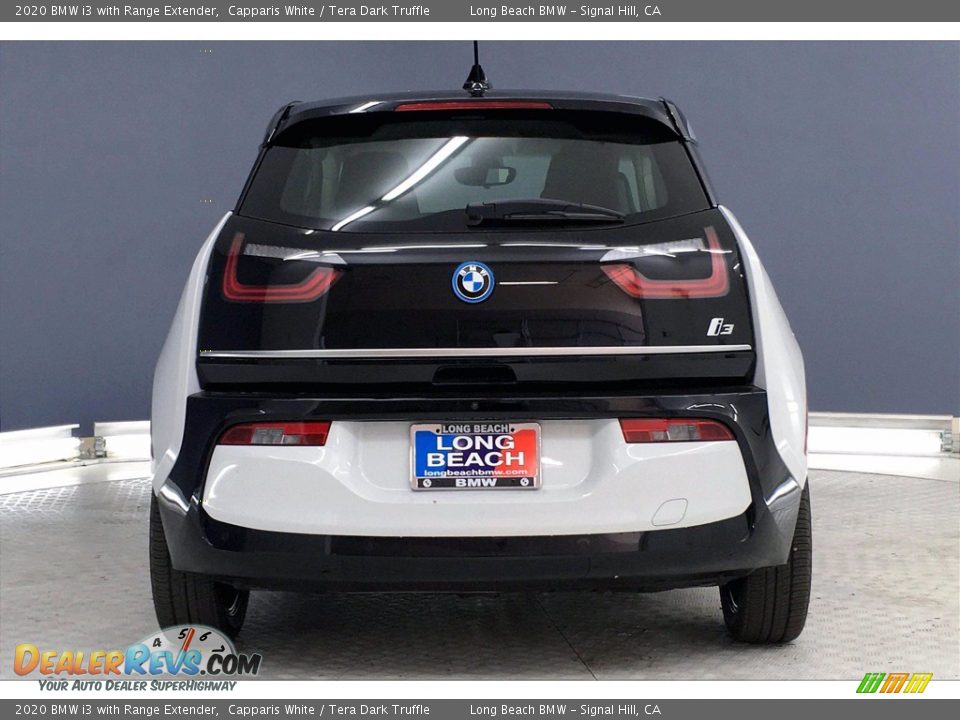 2020 BMW i3 with Range Extender Capparis White / Tera Dark Truffle Photo #4