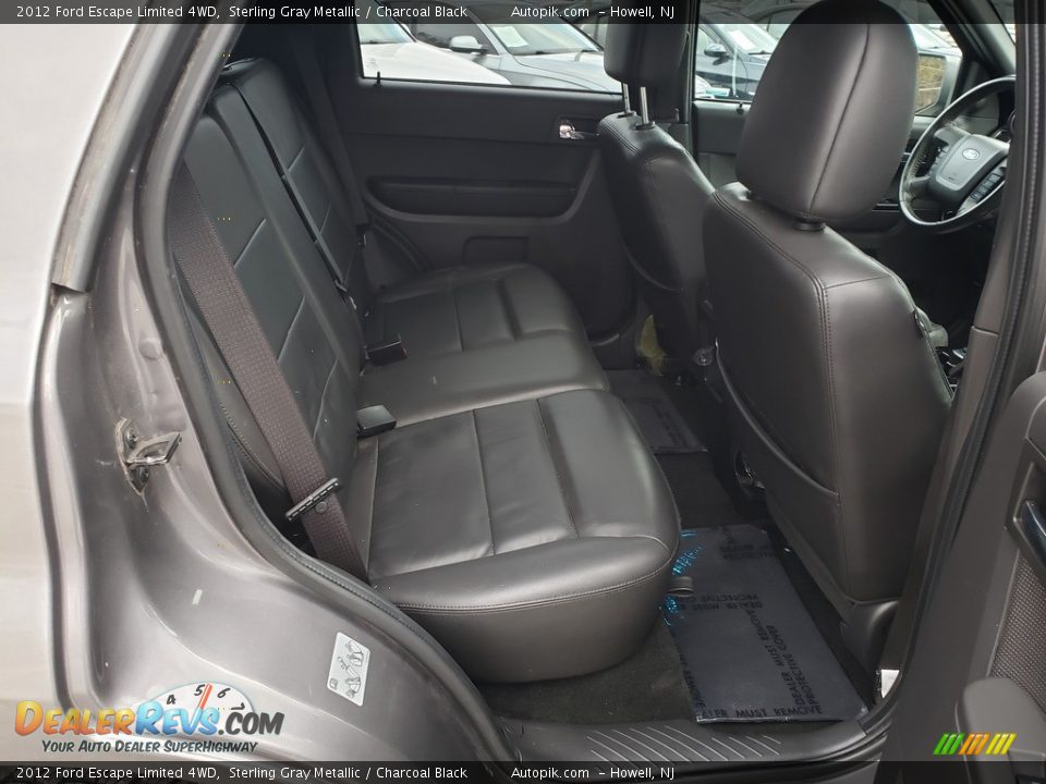 2012 Ford Escape Limited 4WD Sterling Gray Metallic / Charcoal Black Photo #13