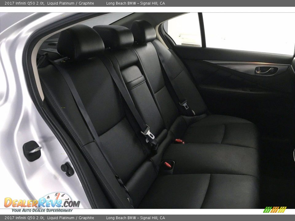 Rear Seat of 2017 Infiniti Q50 2.0t Photo #29