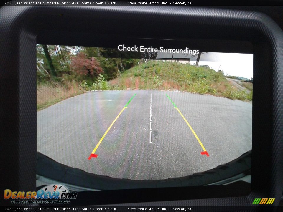 2021 Jeep Wrangler Unlimited Rubicon 4x4 Sarge Green / Black Photo #27