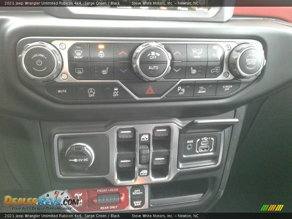 2021 Jeep Wrangler Unlimited Rubicon 4x4 Sarge Green / Black Photo #28