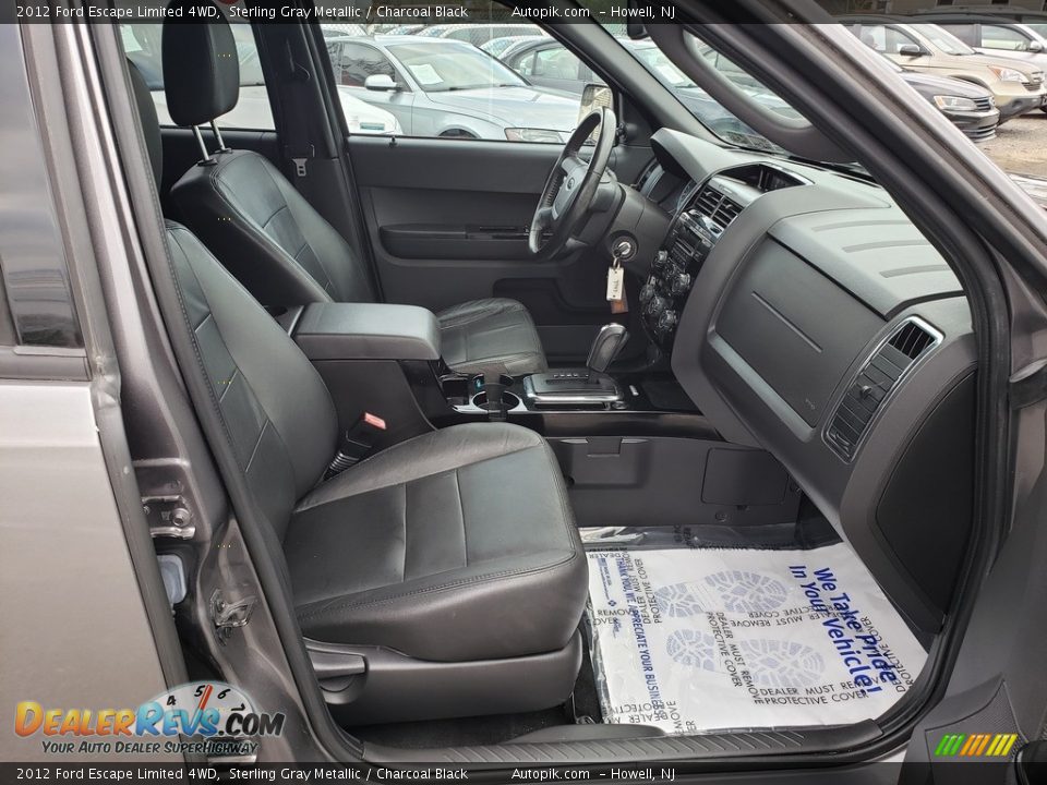 2012 Ford Escape Limited 4WD Sterling Gray Metallic / Charcoal Black Photo #15