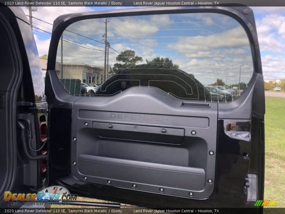 2020 Land Rover Defender 110 SE Santorini Black Metallic / Ebony Photo #33