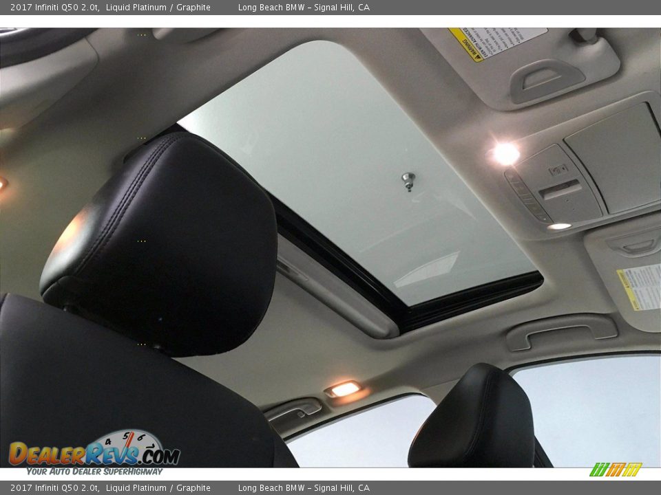 Sunroof of 2017 Infiniti Q50 2.0t Photo #31