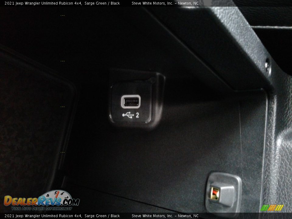 2021 Jeep Wrangler Unlimited Rubicon 4x4 Sarge Green / Black Photo #30