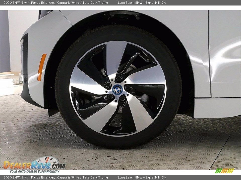 2020 BMW i3 with Range Extender Capparis White / Tera Dark Truffle Photo #12