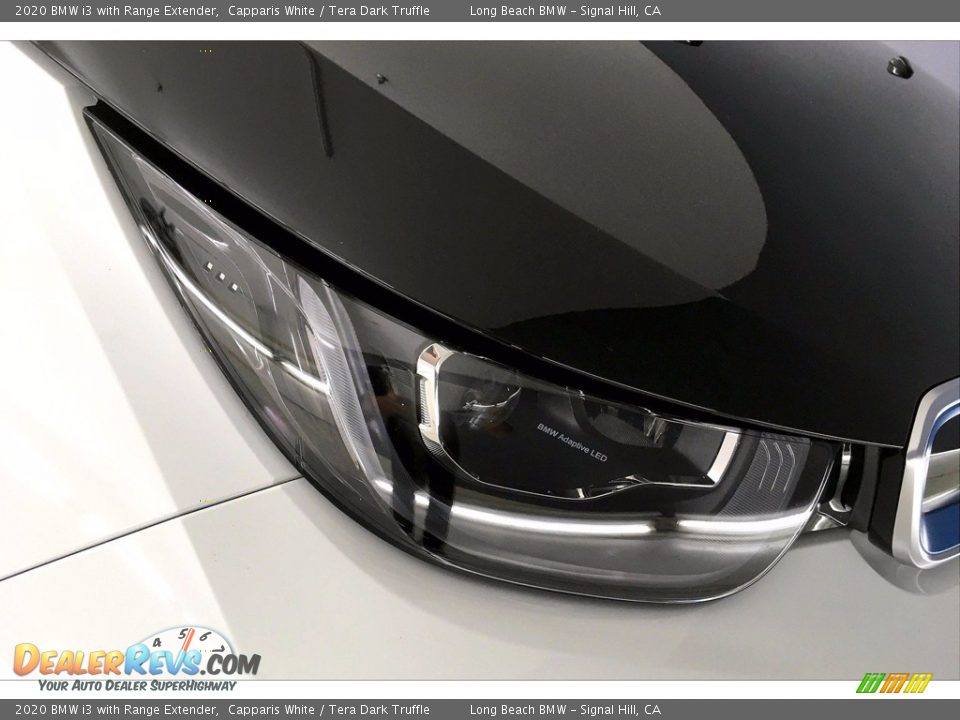 2020 BMW i3 with Range Extender Capparis White / Tera Dark Truffle Photo #14