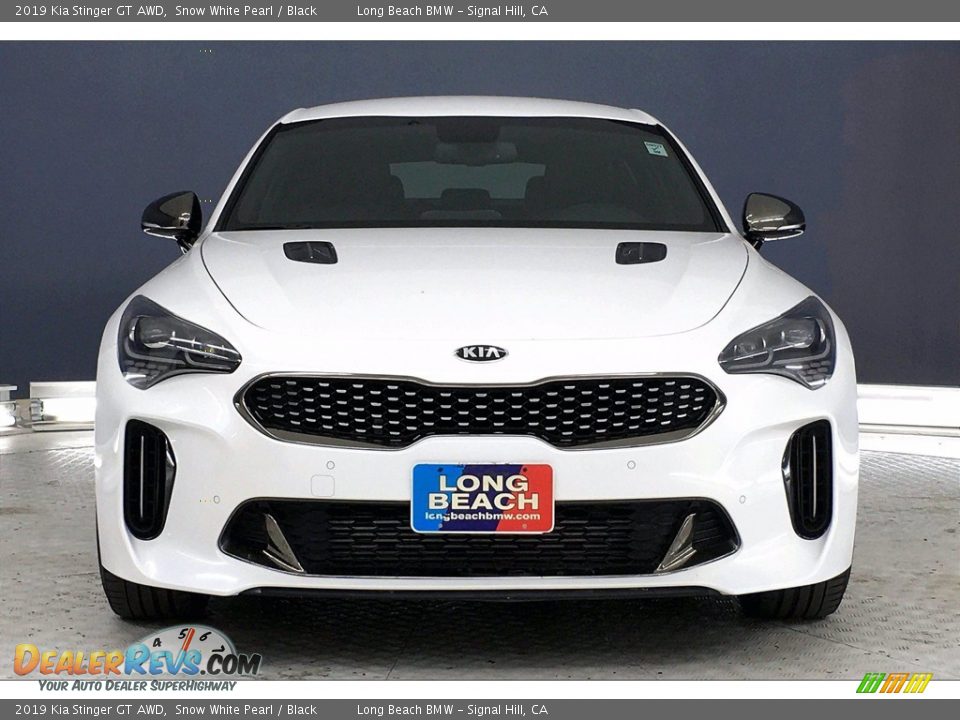 2019 Kia Stinger GT AWD Snow White Pearl / Black Photo #2