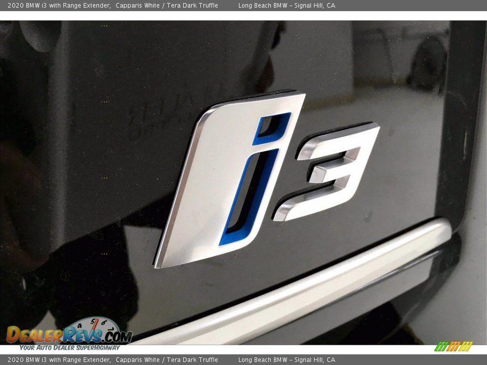 2020 BMW i3 with Range Extender Capparis White / Tera Dark Truffle Photo #16