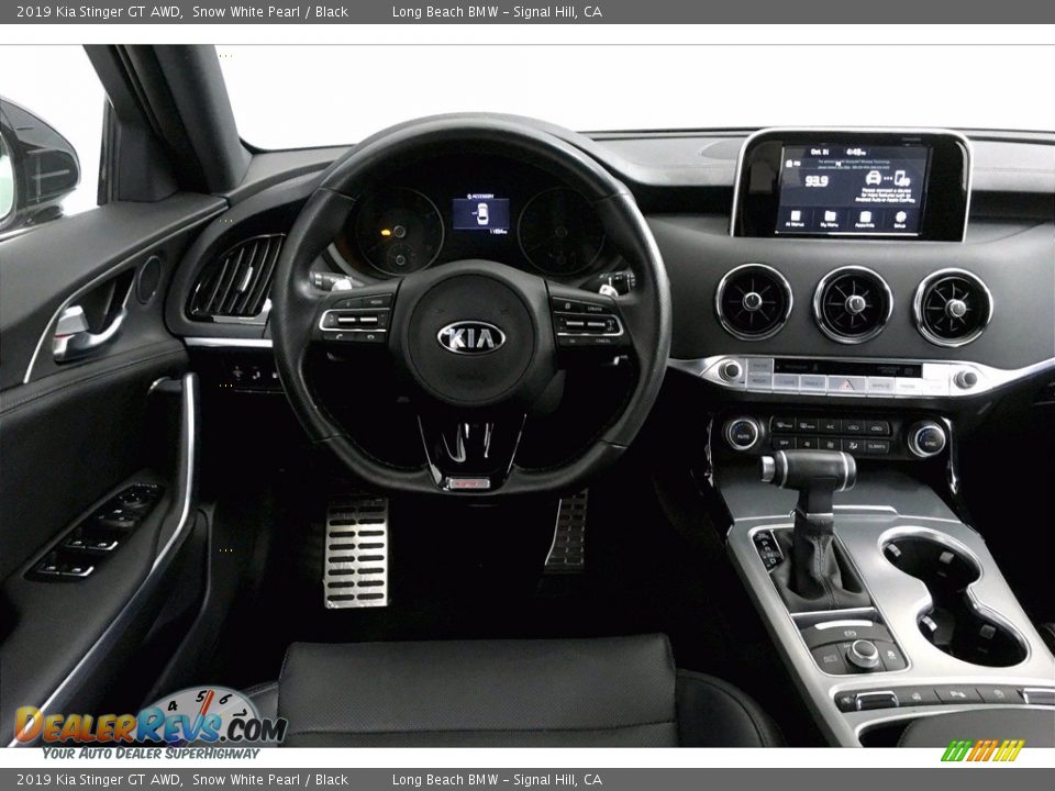 2019 Kia Stinger GT AWD Snow White Pearl / Black Photo #4