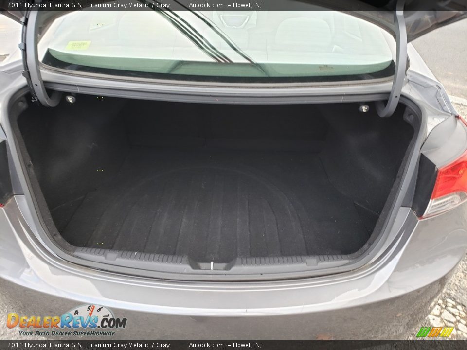 2011 Hyundai Elantra GLS Titanium Gray Metallic / Gray Photo #11