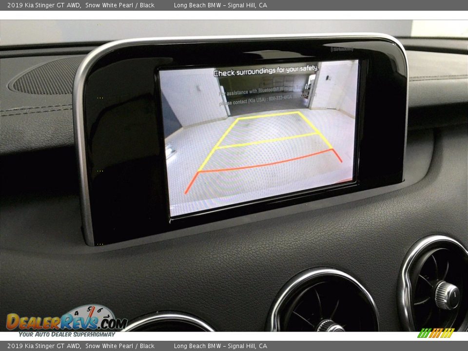 2019 Kia Stinger GT AWD Snow White Pearl / Black Photo #17
