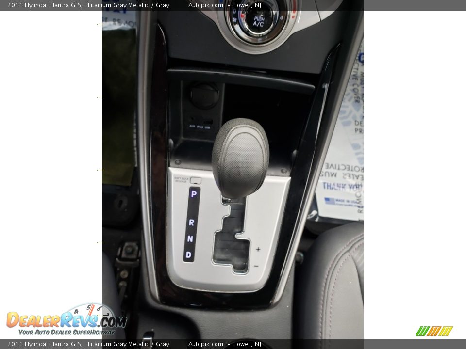 2011 Hyundai Elantra GLS Titanium Gray Metallic / Gray Photo #21