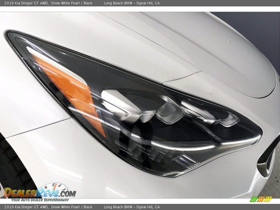 2019 Kia Stinger GT AWD Snow White Pearl / Black Photo #26