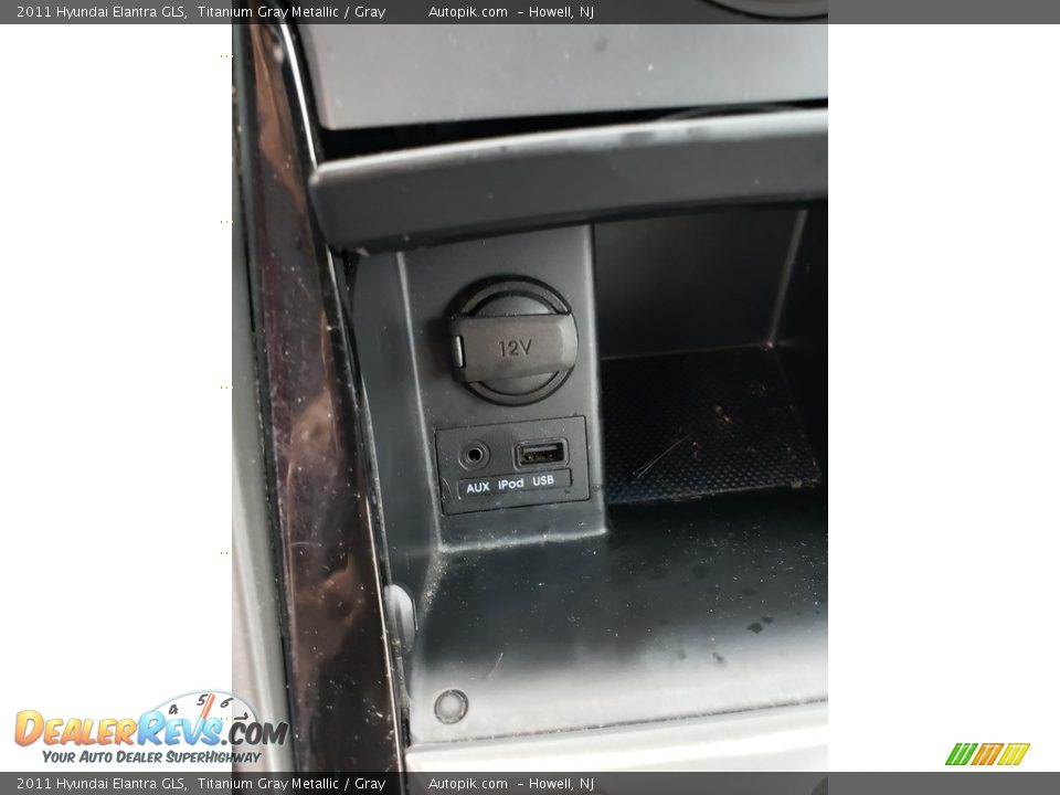 2011 Hyundai Elantra GLS Titanium Gray Metallic / Gray Photo #23