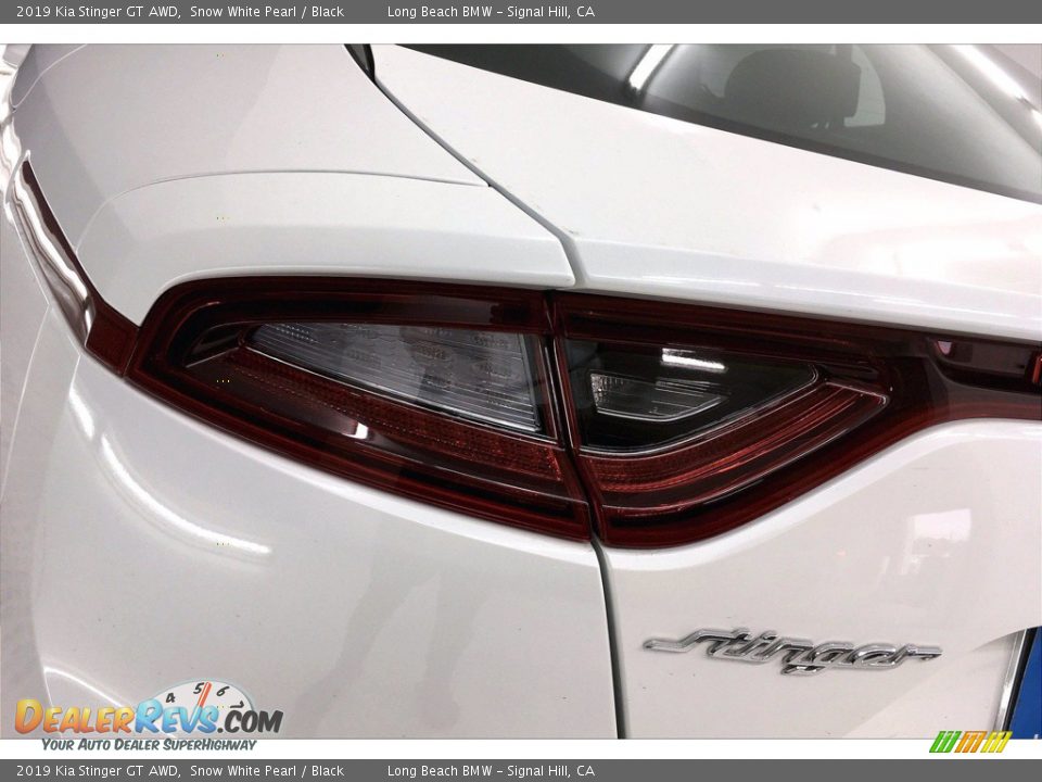 2019 Kia Stinger GT AWD Snow White Pearl / Black Photo #27