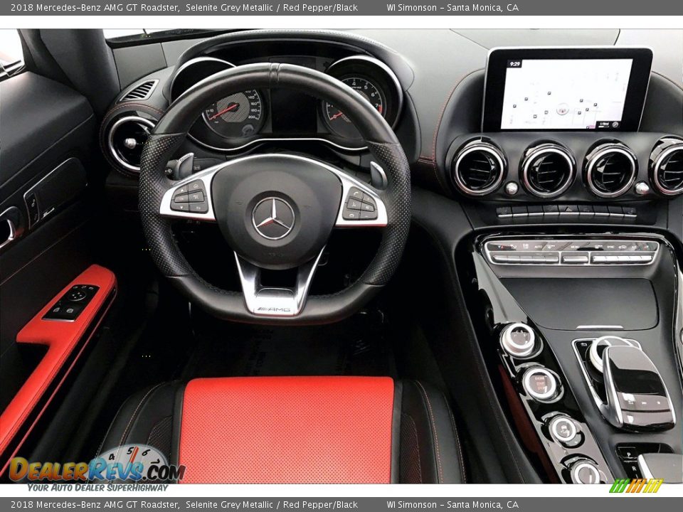Dashboard of 2018 Mercedes-Benz AMG GT Roadster Photo #4