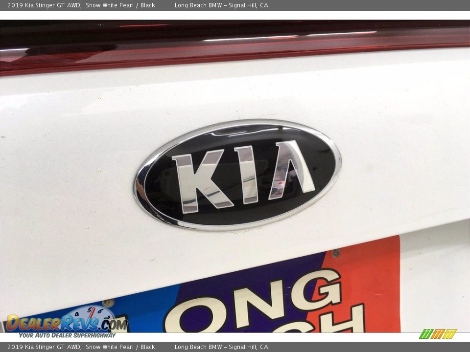 2019 Kia Stinger GT AWD Snow White Pearl / Black Photo #33