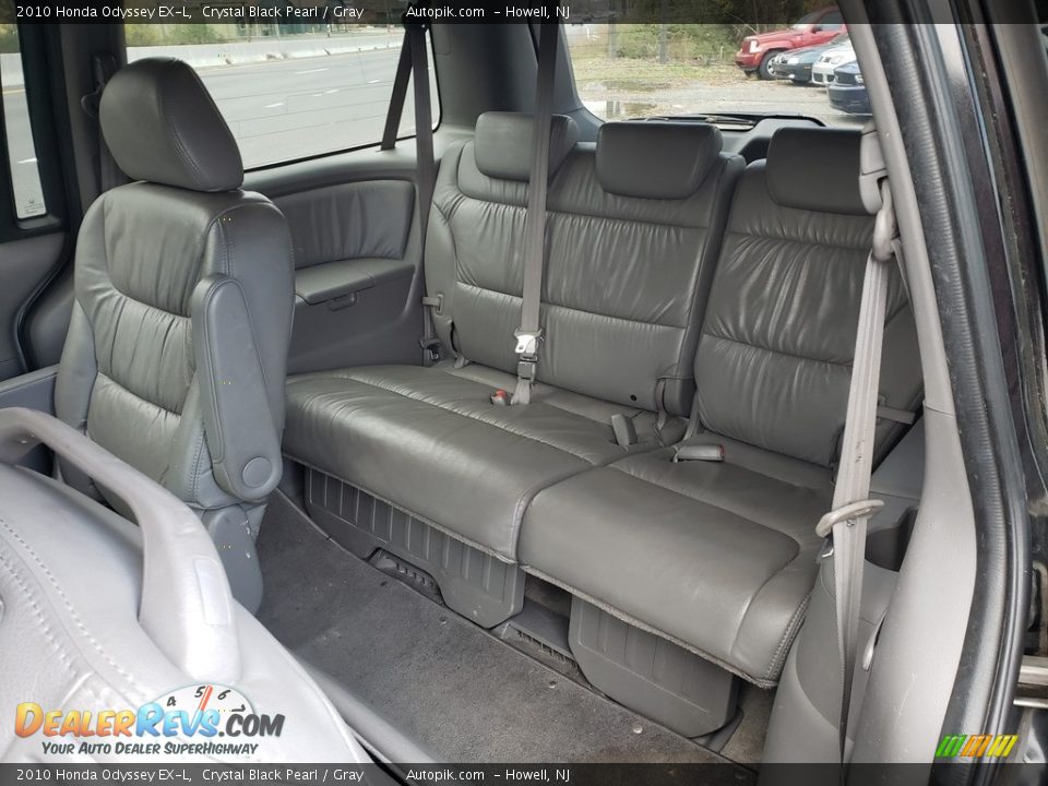 2010 Honda Odyssey EX-L Crystal Black Pearl / Gray Photo #11
