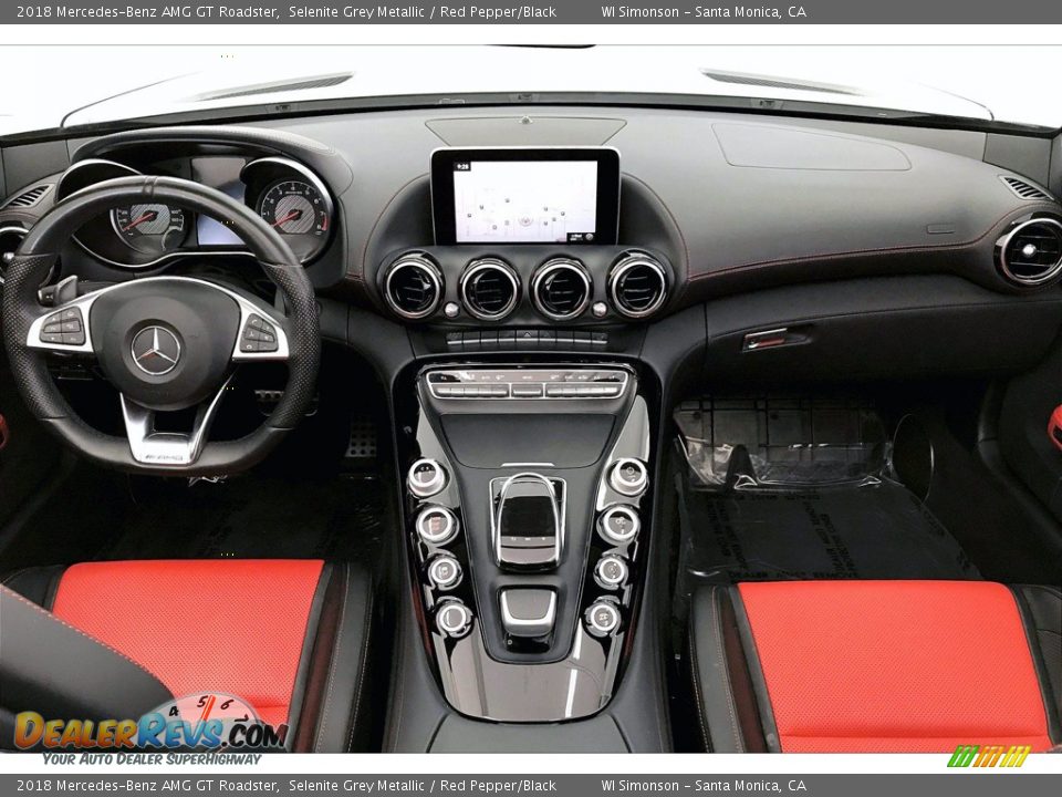Front Seat of 2018 Mercedes-Benz AMG GT Roadster Photo #15
