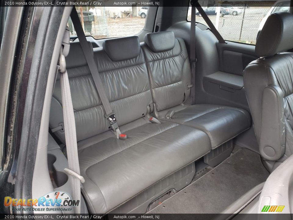 2010 Honda Odyssey EX-L Crystal Black Pearl / Gray Photo #15