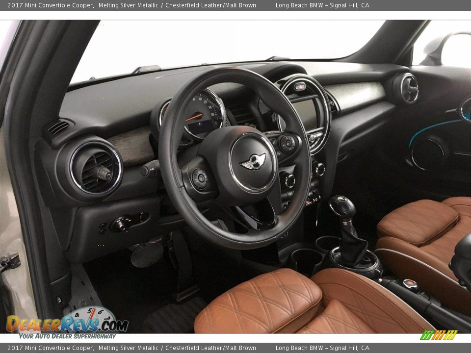 Front Seat of 2017 Mini Convertible Cooper Photo #21