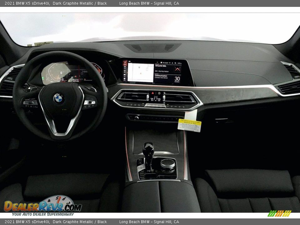 2021 BMW X5 sDrive40i Dark Graphite Metallic / Black Photo #5