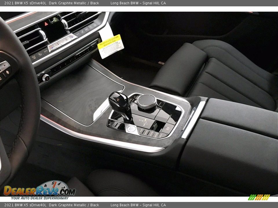 2021 BMW X5 sDrive40i Dark Graphite Metallic / Black Photo #8