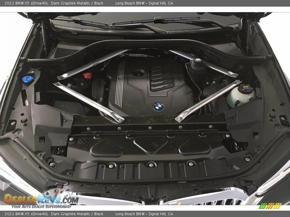 2021 BMW X5 sDrive40i 3.0 Liter M TwinPower Turbocharged DOHC 24-Valve Inline 6 Cylinder Engine Photo #10