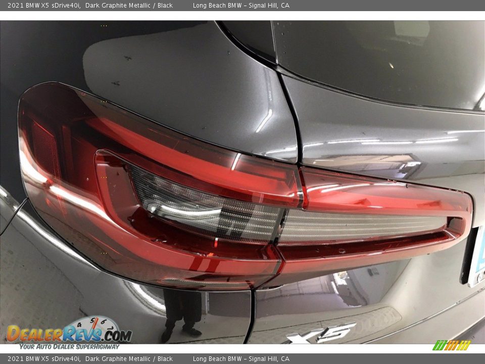2021 BMW X5 sDrive40i Dark Graphite Metallic / Black Photo #15