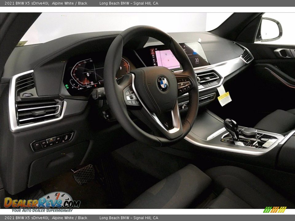 2021 BMW X5 sDrive40i Alpine White / Black Photo #7