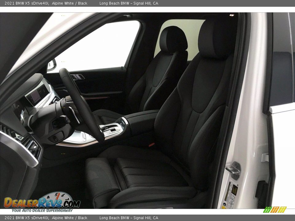 2021 BMW X5 sDrive40i Alpine White / Black Photo #9