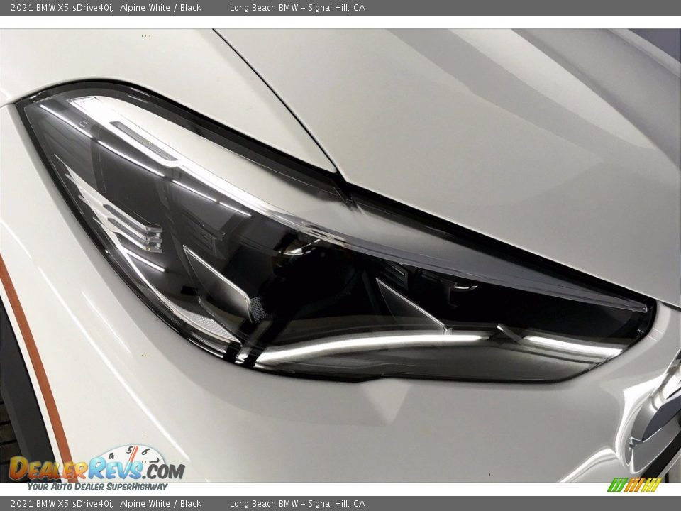 2021 BMW X5 sDrive40i Alpine White / Black Photo #14