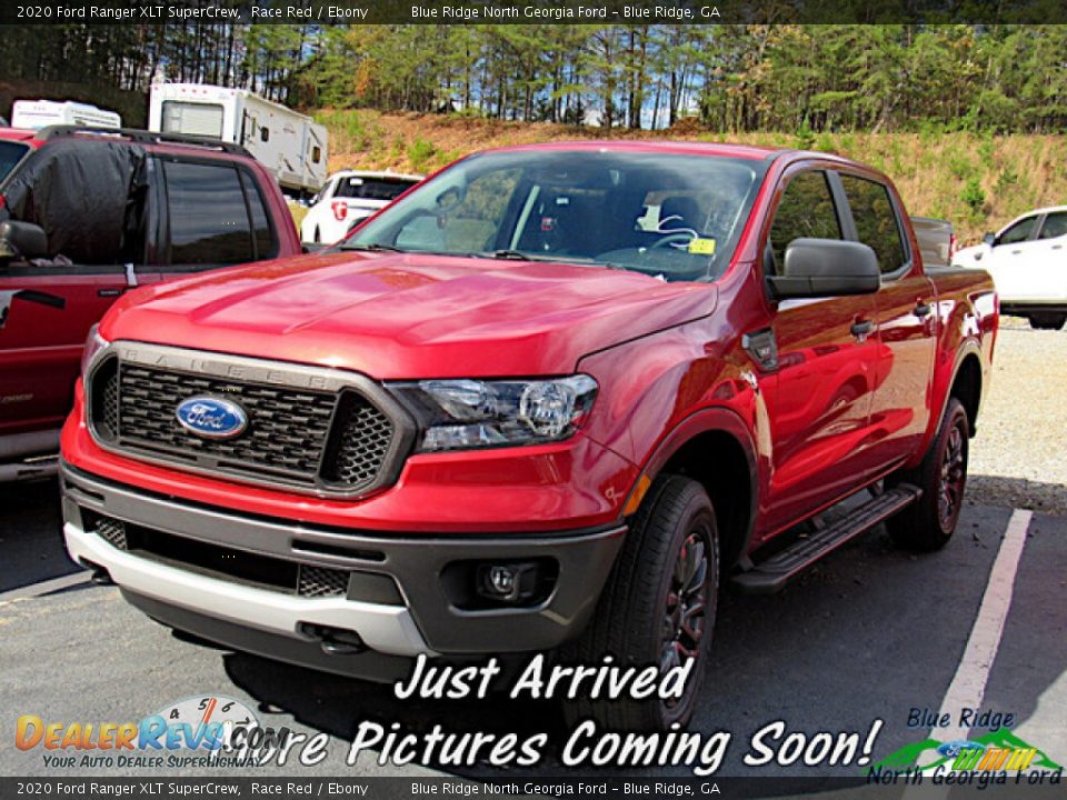 2020 Ford Ranger XLT SuperCrew Race Red / Ebony Photo #1