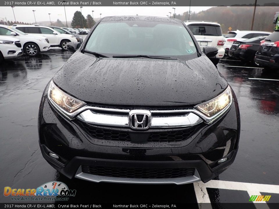 2017 Honda CR-V EX-L AWD Crystal Black Pearl / Black Photo #3