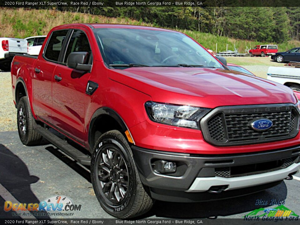 2020 Ford Ranger XLT SuperCrew Race Red / Ebony Photo #2