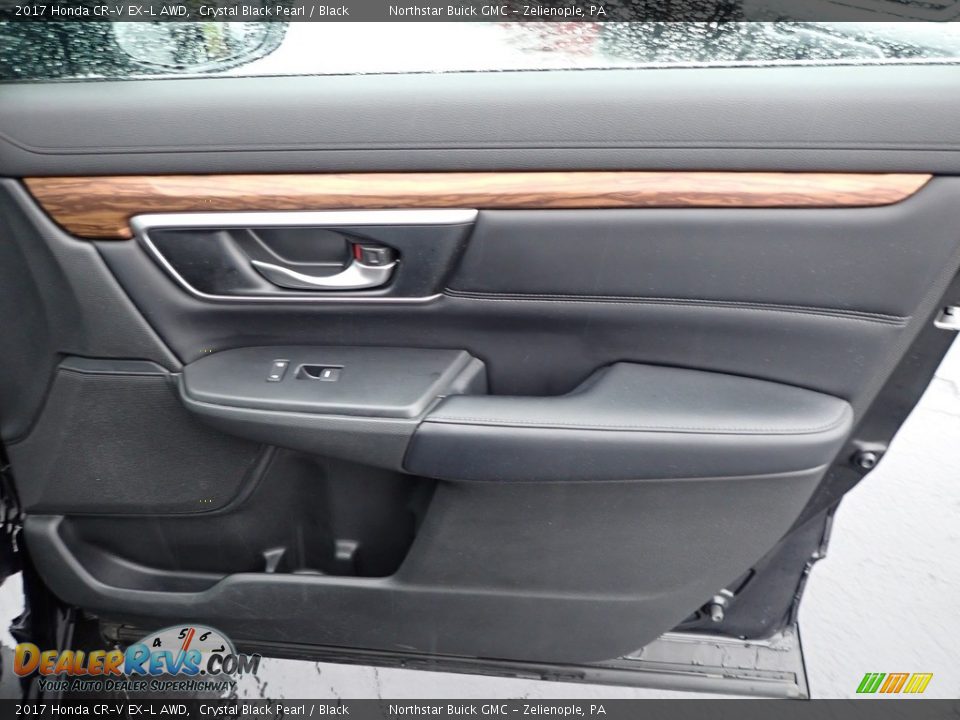 2017 Honda CR-V EX-L AWD Crystal Black Pearl / Black Photo #7