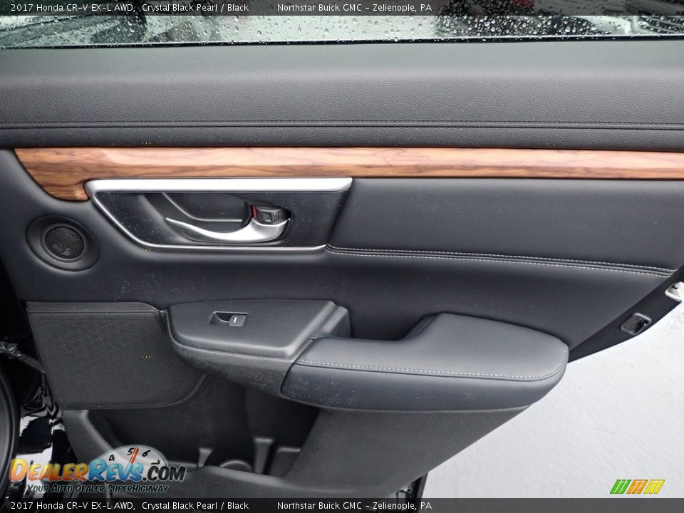 2017 Honda CR-V EX-L AWD Crystal Black Pearl / Black Photo #8