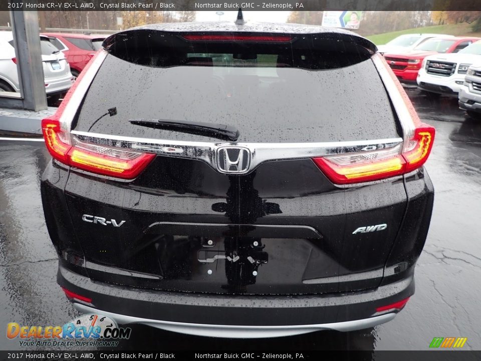 2017 Honda CR-V EX-L AWD Crystal Black Pearl / Black Photo #10