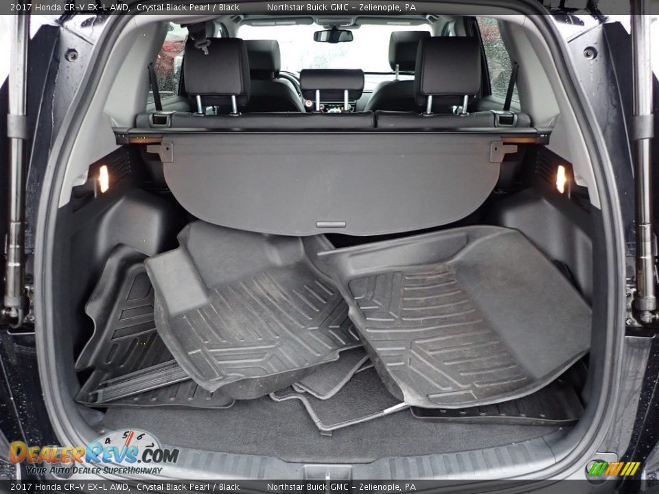 2017 Honda CR-V EX-L AWD Crystal Black Pearl / Black Photo #11
