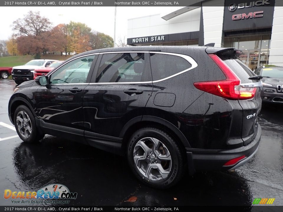 2017 Honda CR-V EX-L AWD Crystal Black Pearl / Black Photo #13