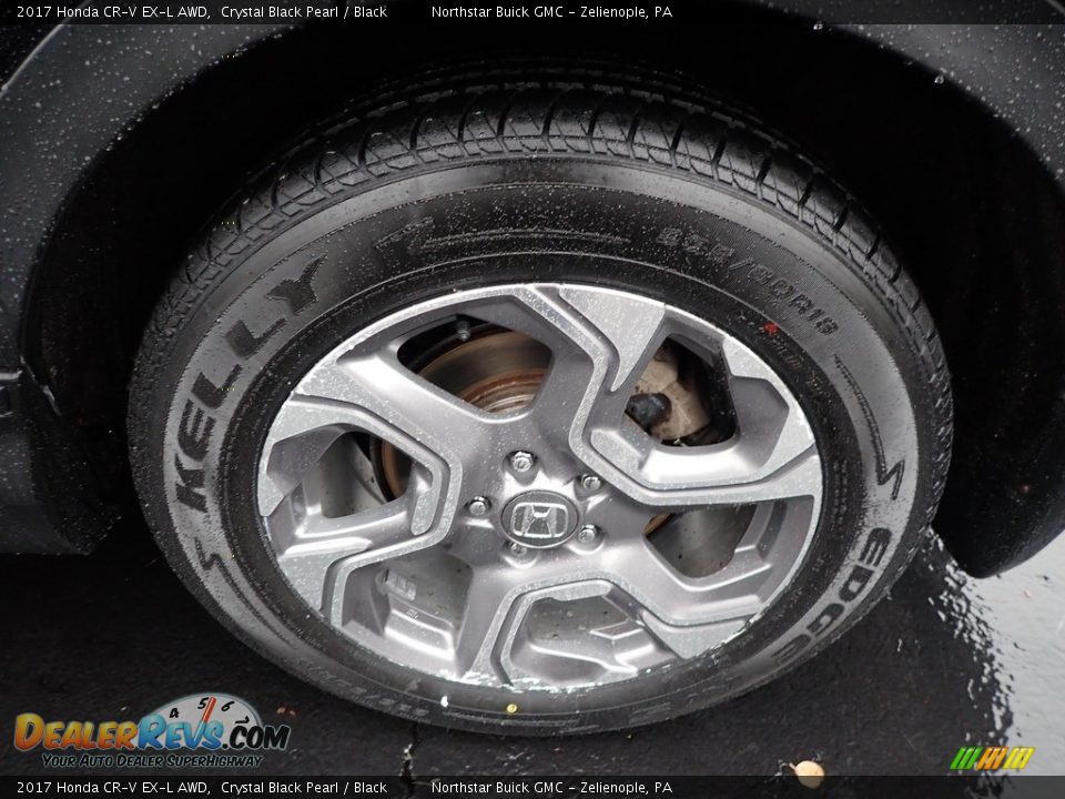 2017 Honda CR-V EX-L AWD Crystal Black Pearl / Black Photo #15