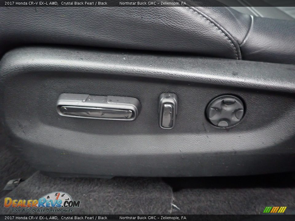 2017 Honda CR-V EX-L AWD Crystal Black Pearl / Black Photo #17