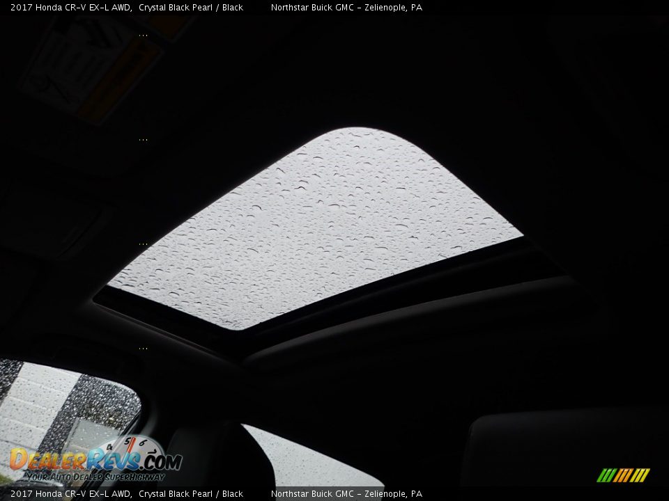 2017 Honda CR-V EX-L AWD Crystal Black Pearl / Black Photo #18