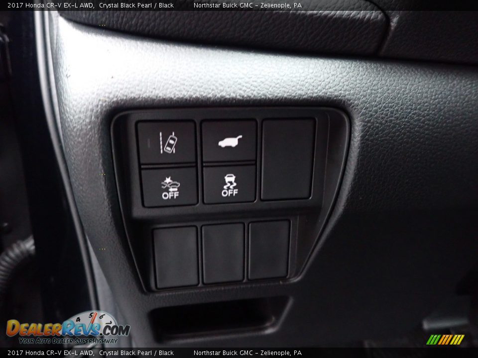 2017 Honda CR-V EX-L AWD Crystal Black Pearl / Black Photo #19