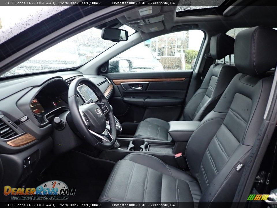 2017 Honda CR-V EX-L AWD Crystal Black Pearl / Black Photo #20