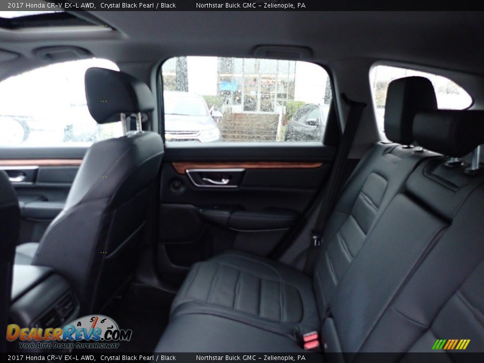 2017 Honda CR-V EX-L AWD Crystal Black Pearl / Black Photo #21