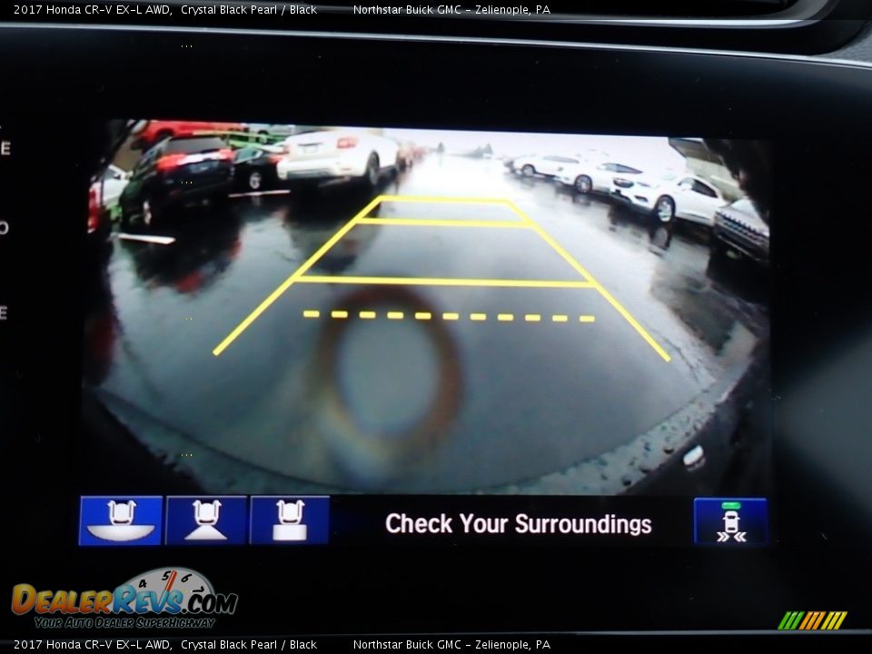 2017 Honda CR-V EX-L AWD Crystal Black Pearl / Black Photo #26
