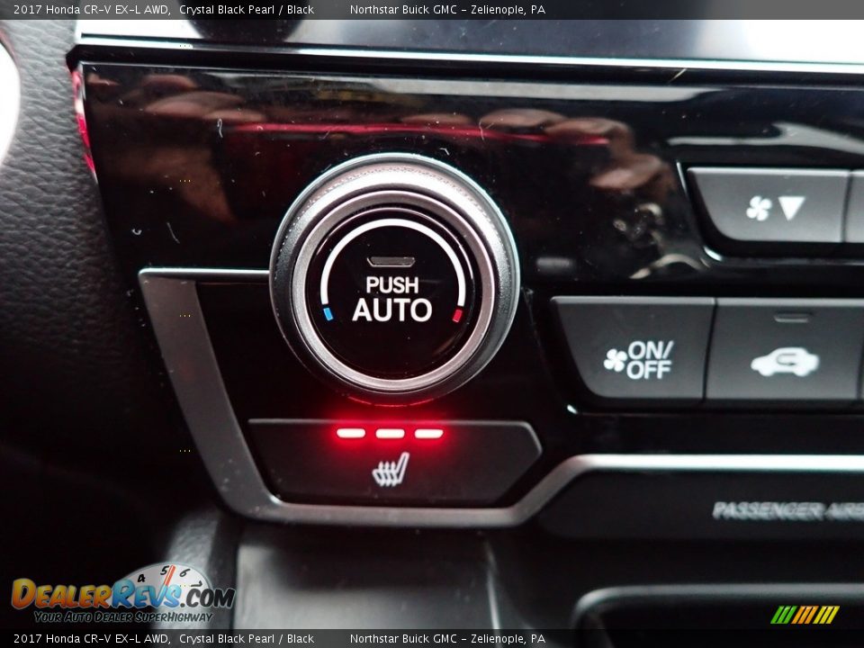 2017 Honda CR-V EX-L AWD Crystal Black Pearl / Black Photo #27